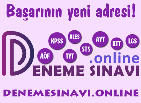 online deneme sınavı